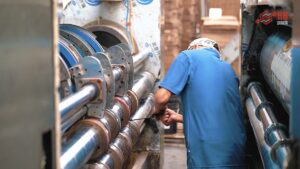 video industrial de ajuste de maquina